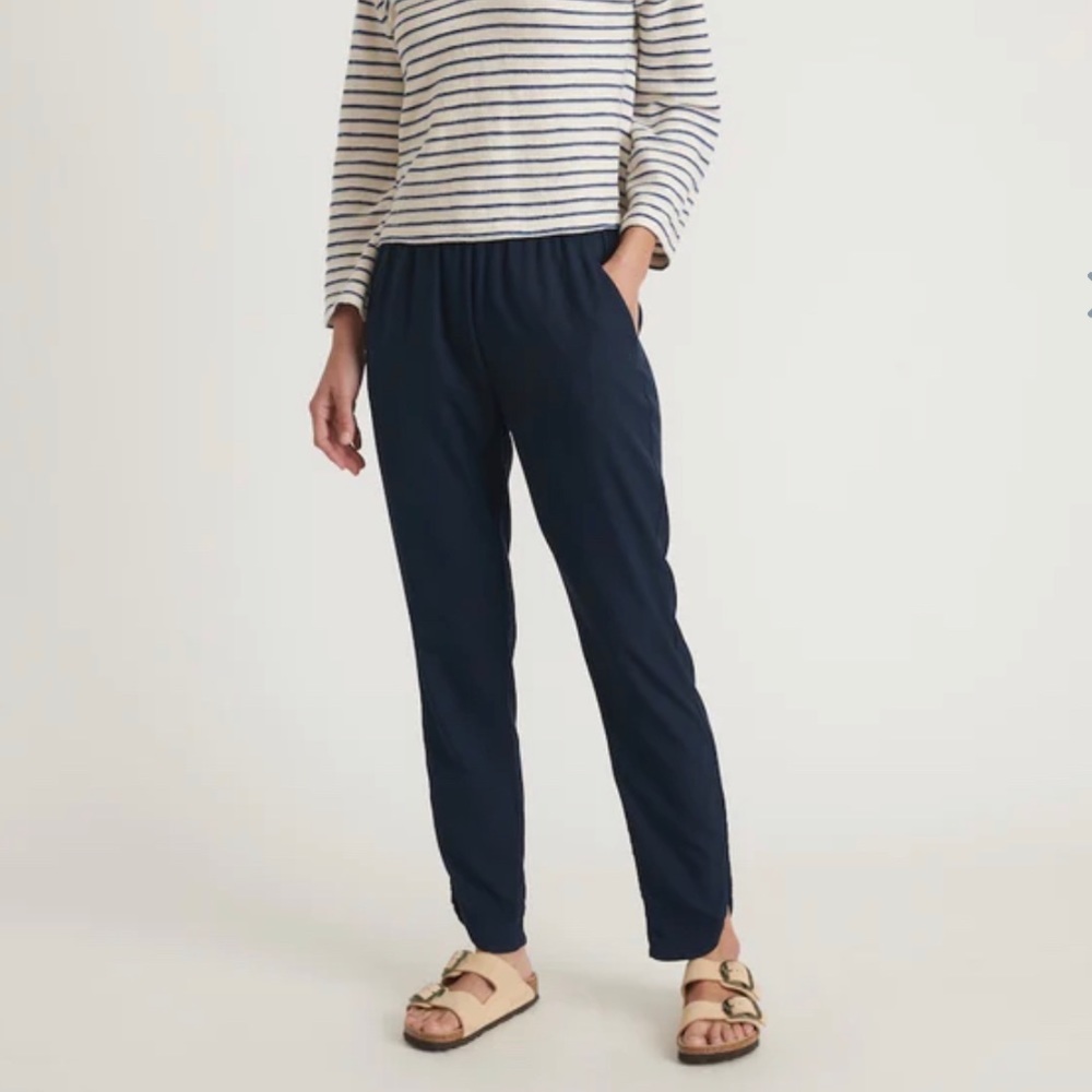 NWOT Marine Layer Re-Spun Allison Pant in Navy
